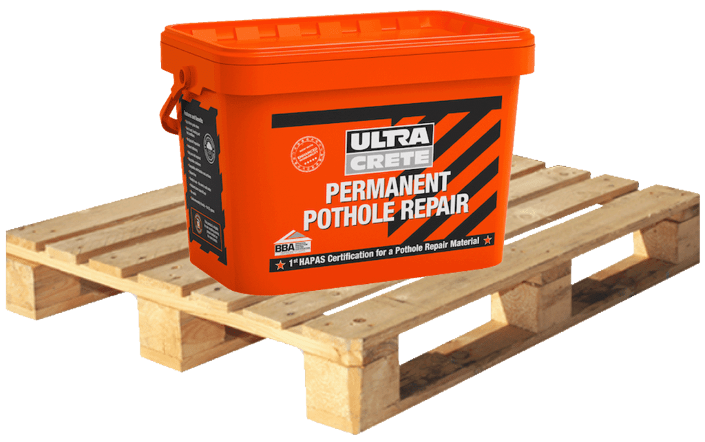 UltraCrete Permanent Pothole Repair 25kg - Pallet Deal