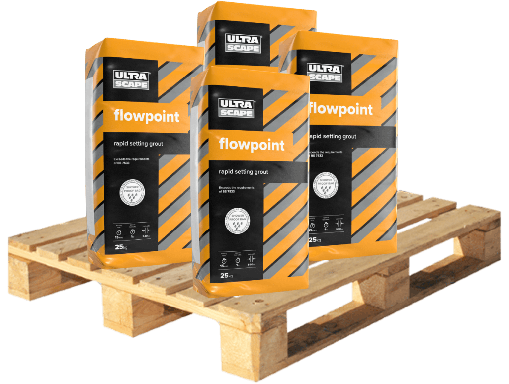 UltraScape Flowpoint – Rapid Set Flowable Grout - Pallet Deal