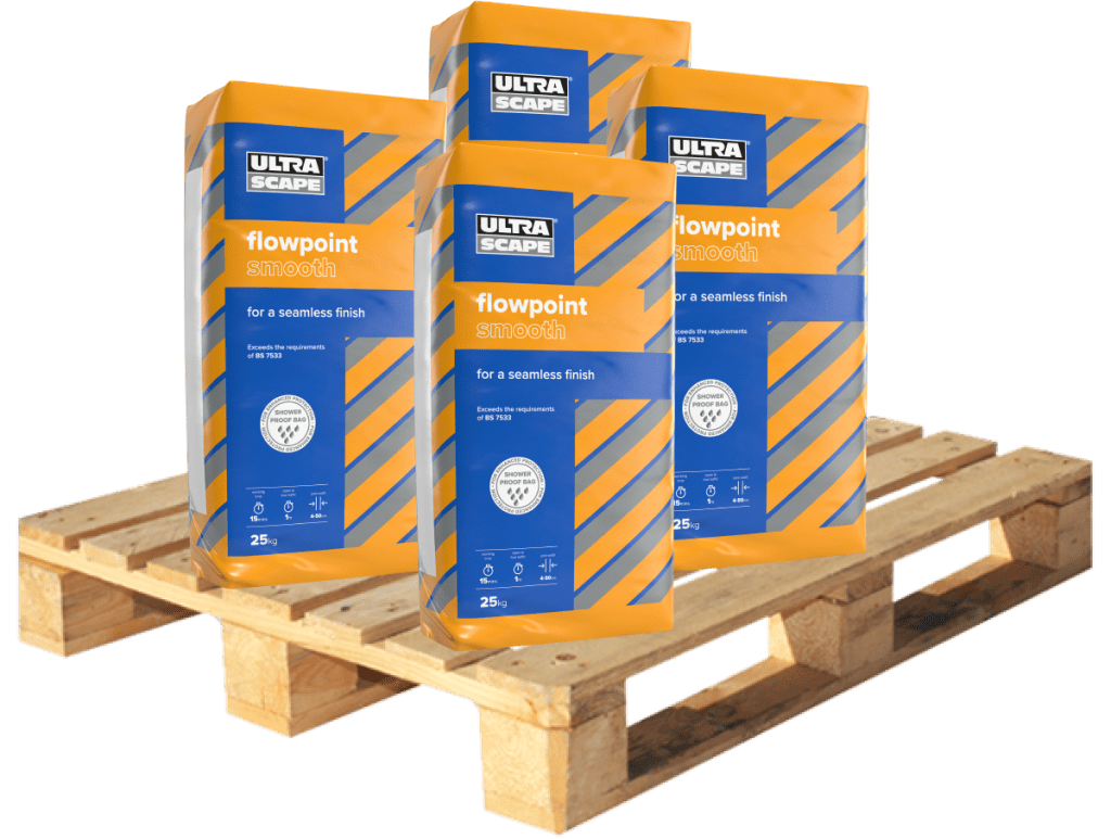 UltraScape Flowpoint Smooth 25kg - Rapid Set Flowable Grout - Pallet Deal