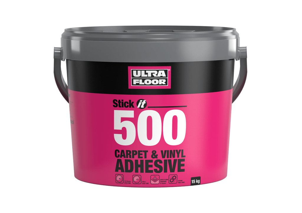 UltraFloor Stick It 500 Carpet & Vinyl Adhesive - 15kg