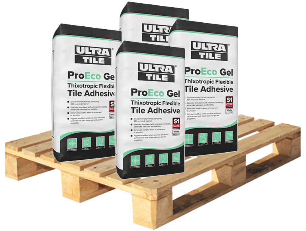 UltraTile ProEco Gel Flexible Tile Adhesive Pallet Deal