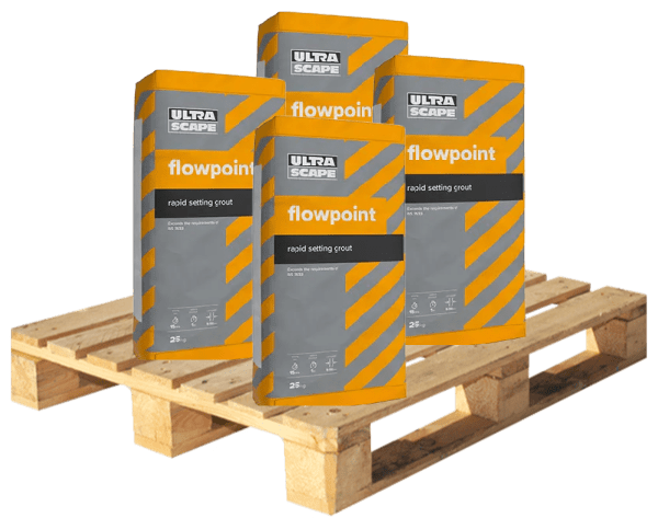 Ultrascape Flowpoint Rapid Set Flowable Grout Pallet