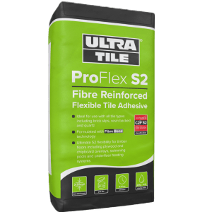 Ultratile Proflex S2 – Fibre Reinforced Flexible Tile Adhesive 20kg