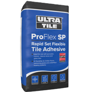 Ultratile Proflex Sp – Rapid Set Flexible Tile Adhesive 20kg